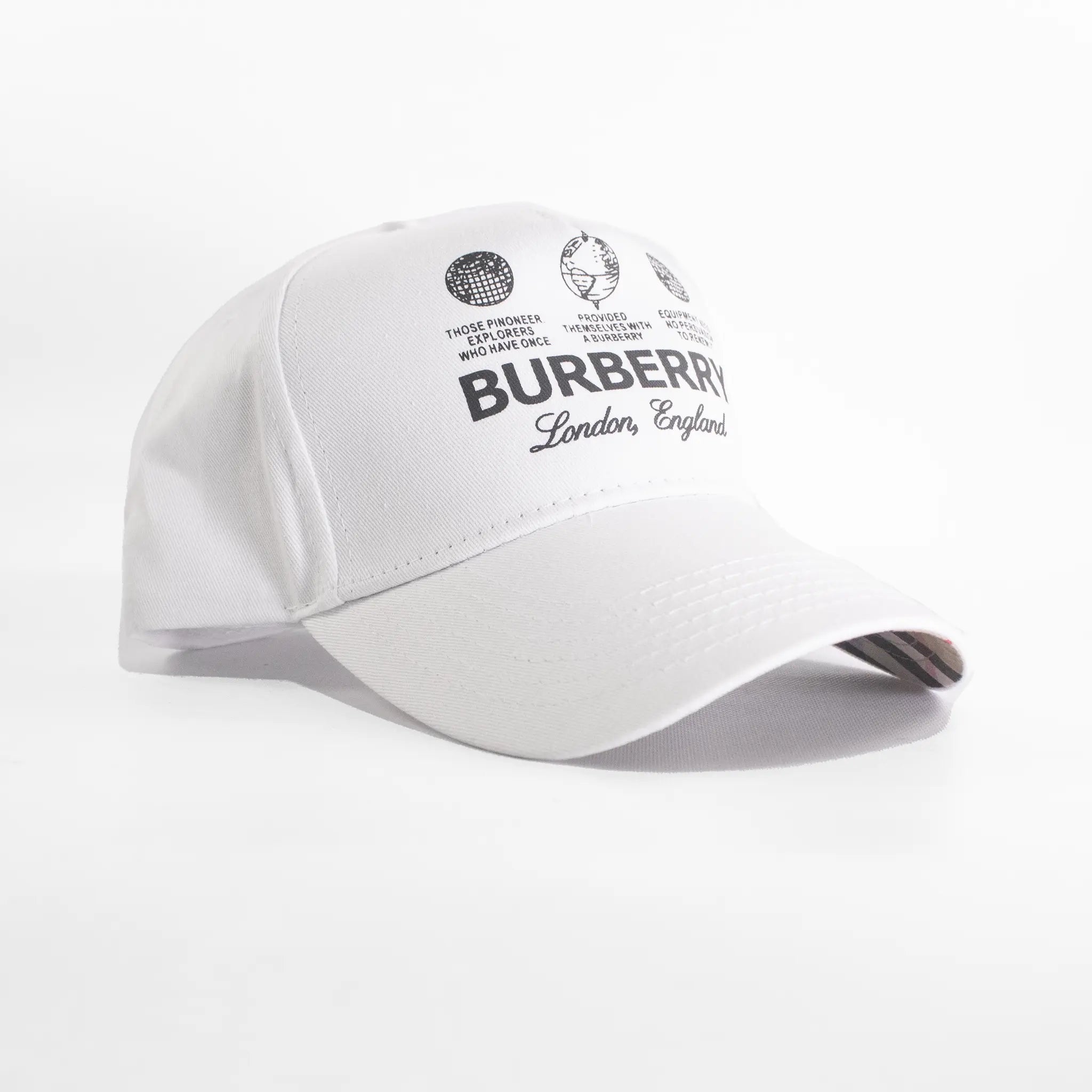 Béisbol Gorras Burberry Originales Gorra Burberry- 01 Blanca
