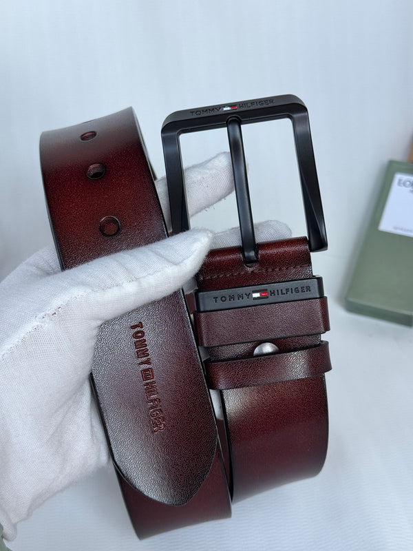 Correa Tommy Café 24# para hombre