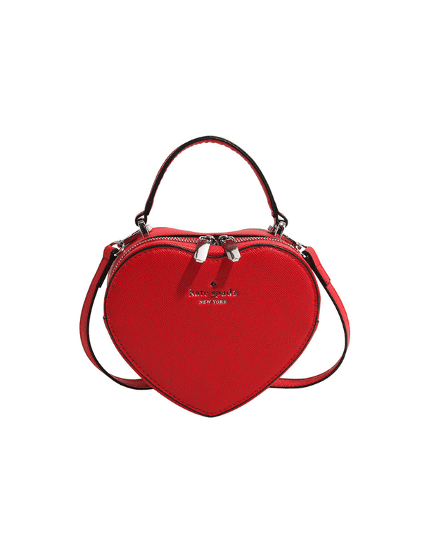 Bolso Corazón Liso Rojo Ref. 1264