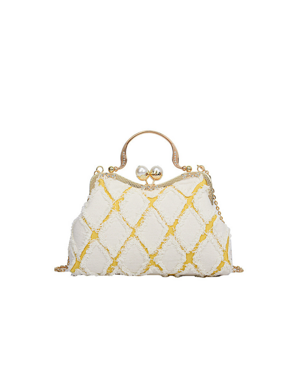 Bolso Pedrería Blanco Ref. 1311