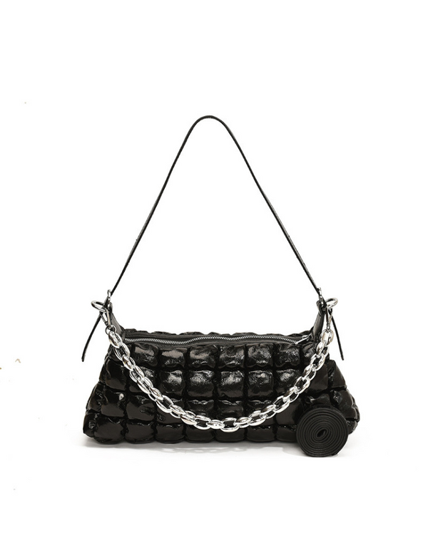 Bolso Acolchado Negro Ref. 1356