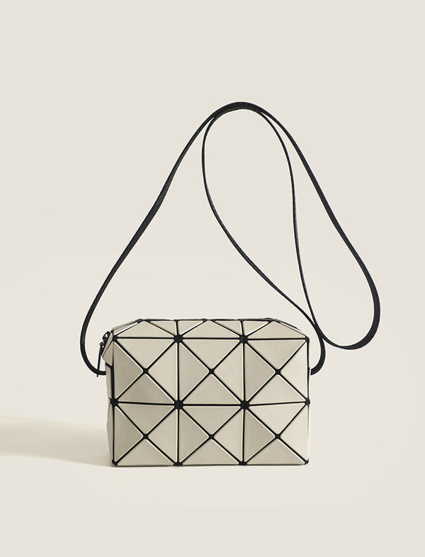 Bolso Geométrico Crema Ref. 1438
