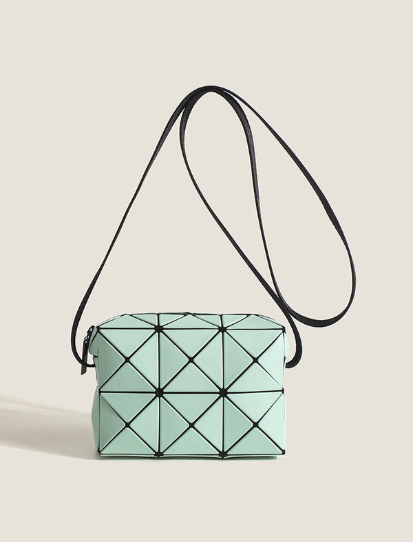 Bolso Geométrico Verde Claro Ref. 1438