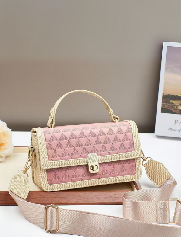 Bolso Tipo Sobre Rosado Ref. 1450