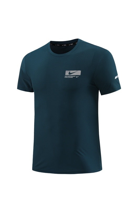 Camiseta Deportiva Verde Oscuro Para Hombre Ref. 1539