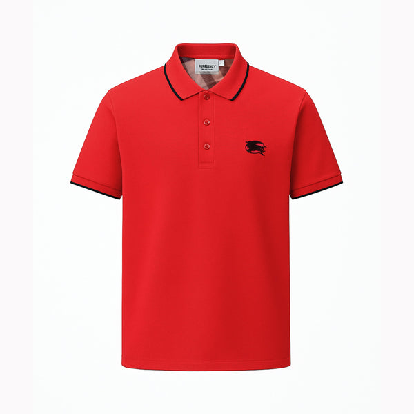 Camiseta 13615# Tipo Polo Roja Para hombre