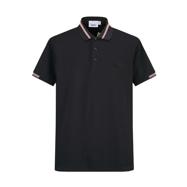 Camiseta 12332-8 Tipo Polo Negra Para hombre