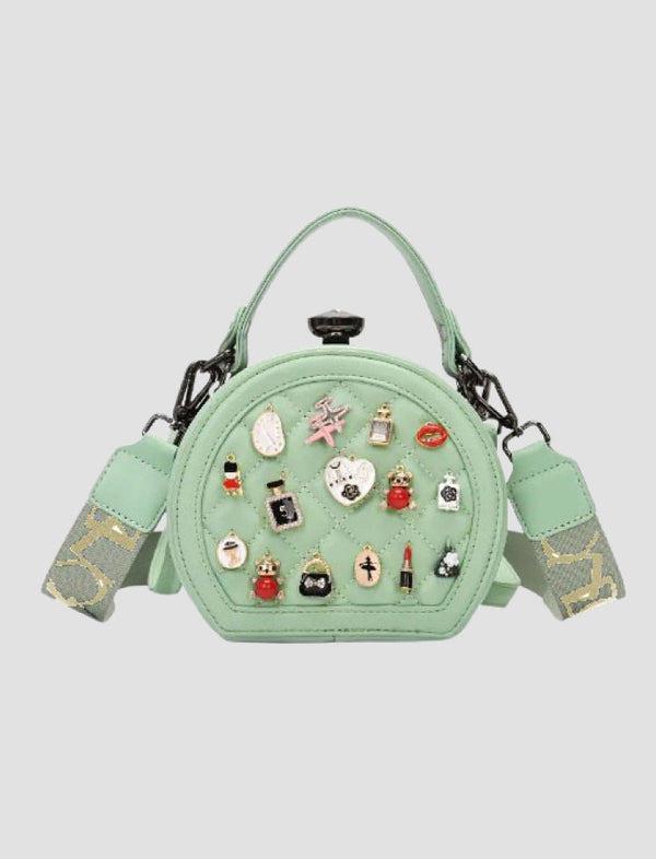 Bolso Circular  Verde Best Seller Ref. 471