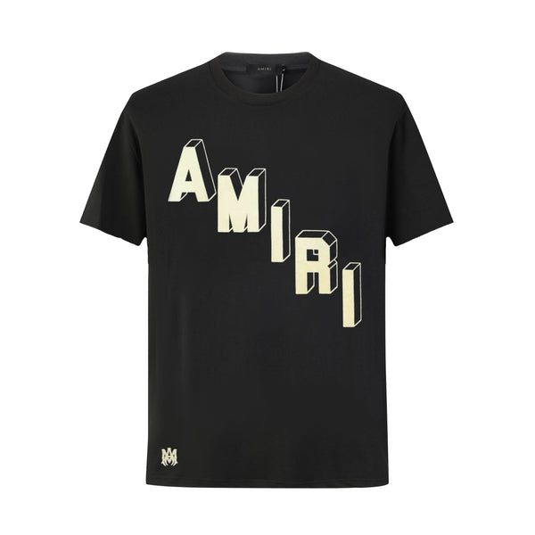 Camiseta 36028 Estampada Negra Para Hombre