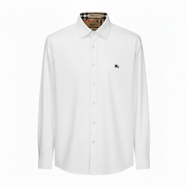 Camisa 50012 Crema Manga Larga para Hombre