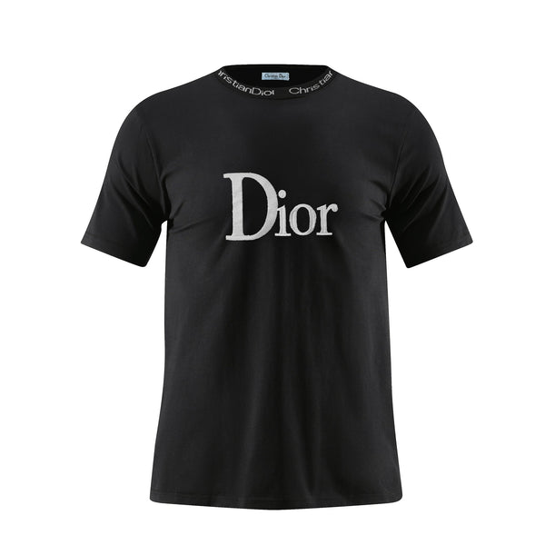 Camiseta 66019 Estampada Negra Para Hombre