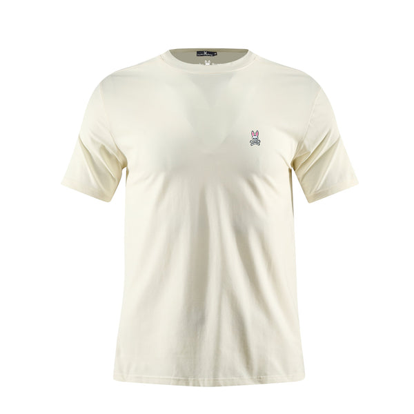 Camiseta 66676 Básica Crema Para Hombre