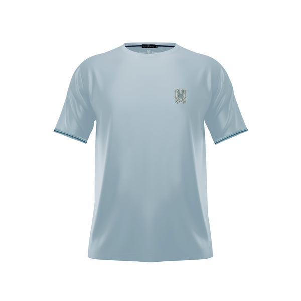 Camiseta 66677 Básica Azul Claro Para Hombre