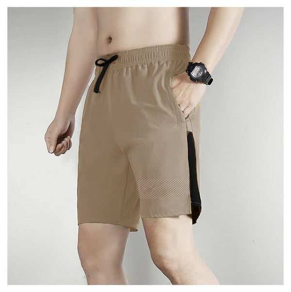 Pantaloneta Deportiva Crema Para Hombre Ref. 6739
