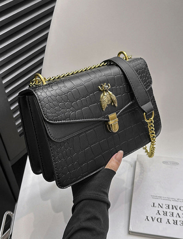 Bolso Clásico Abeja Negro Ref. 988