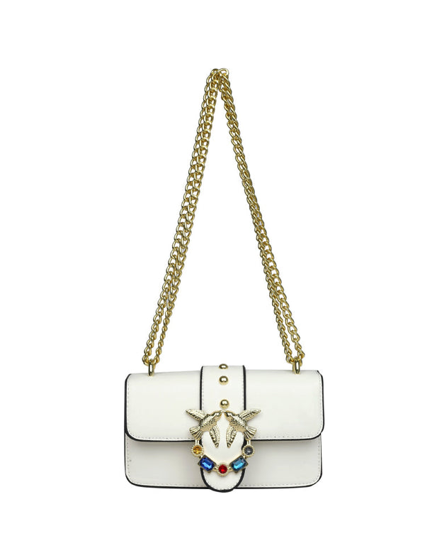 Bolso Aves Blanco Ref. 989