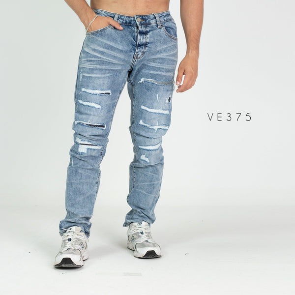 Jeans VE375 Para Hombre