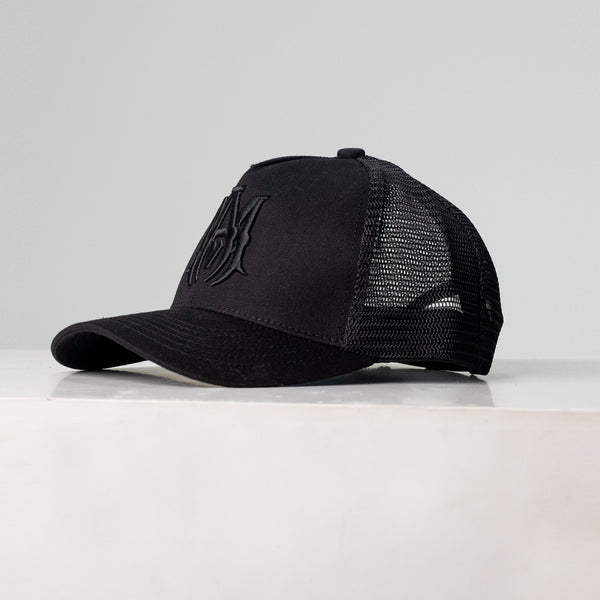 Gorra Negra Amiri Con Maya 101-14