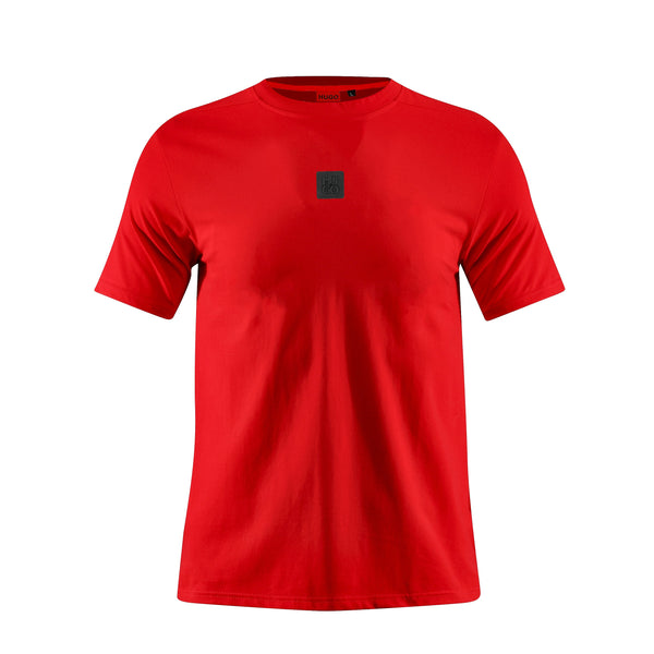 Camiseta B66002 Básica Roja Para Hombre