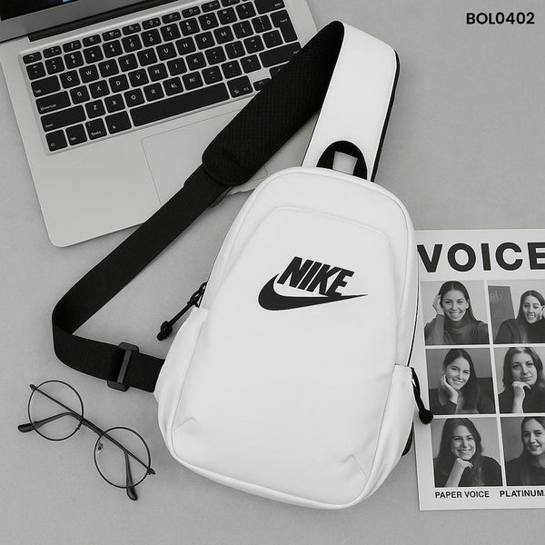 Morral Cruzado Deportivo Blanco BOL0402