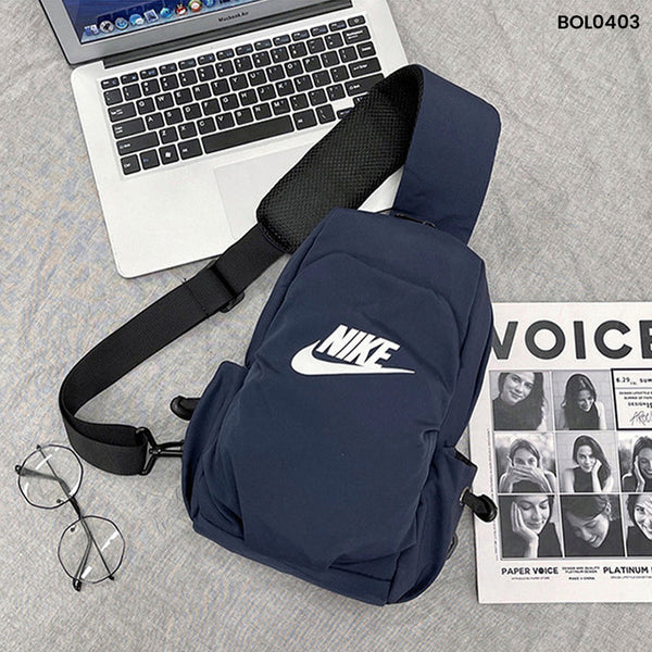Morral Cruzado Deportivo Azul Marino BOL0403