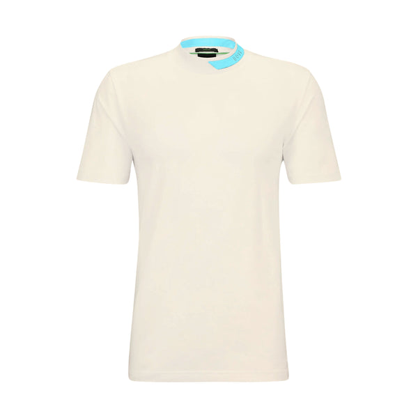 Camiseta 36023 Básica Beige Para Hombre