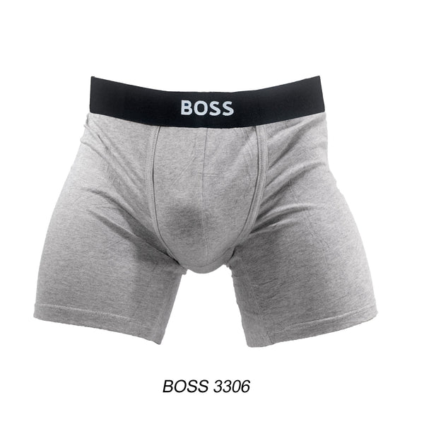 BOXER BOSS 3306 Gris Jaspe