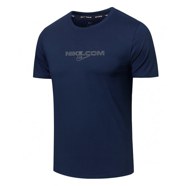 Camiseta Deportiva Azul Oscuro Para Hombre Ref. CAM08