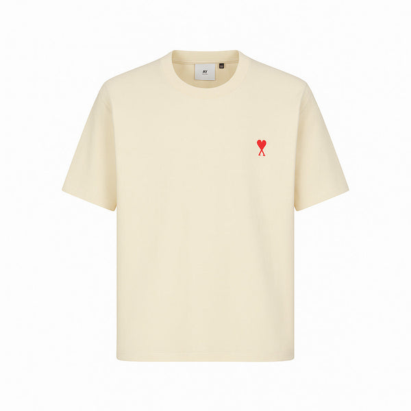 Camiseta 88754 Oversize Crema Para Hombre