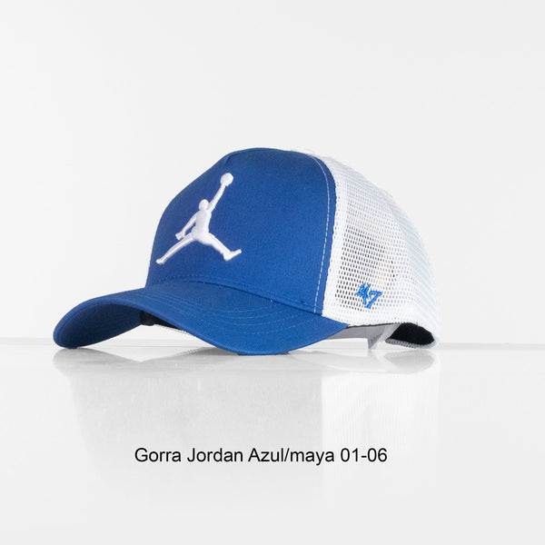 Gorra Jordan 01-06 Azul Para Hombre