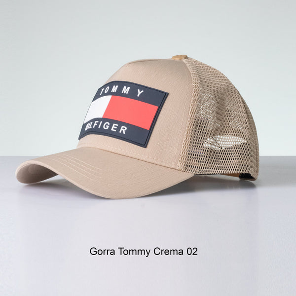 Gorra Tommy Crema para hombre