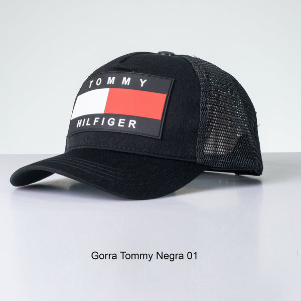 Gorra Tommy Negra para hombre