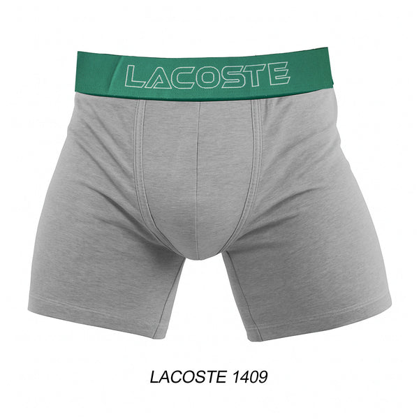 NEW BOXER LACOSTE 1409 Gris