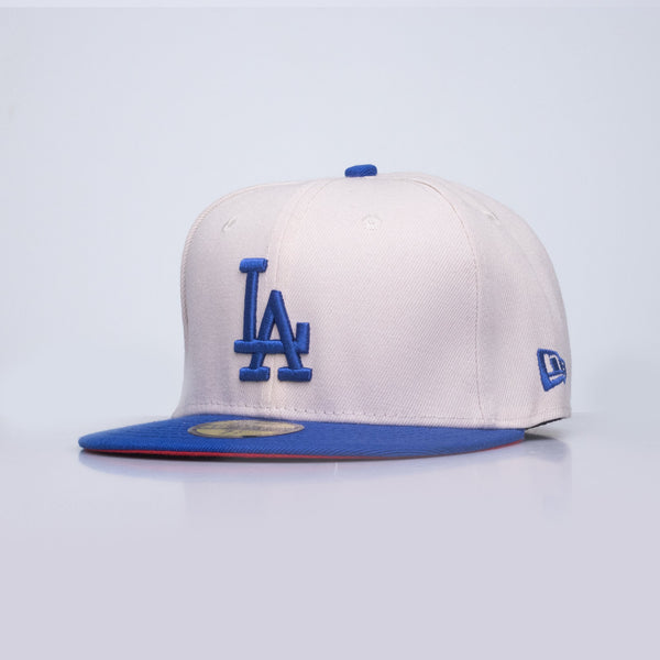 GORRA LOS ANGELES DODGERS PLANA BEIGE