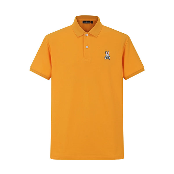Camiseta 22349# Tipo Polo Amarilla Para hombre