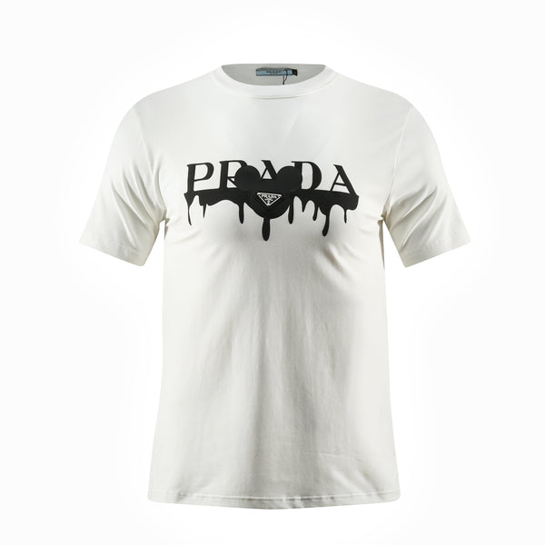 Camiseta 786628 Básica Estampada Blanca Para Hombre