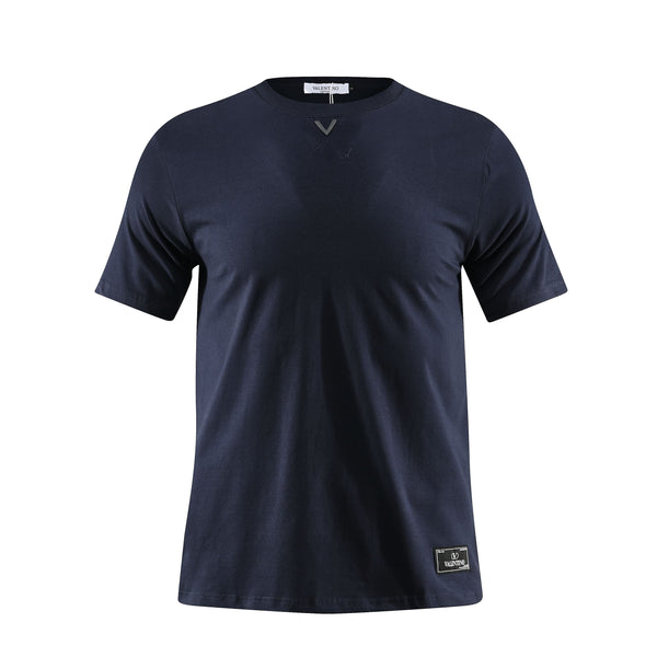 Camiseta 786662 Básica Azul Oscuro Para Hombre
