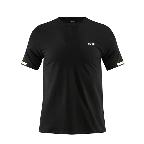 Camiseta 786649 Estampada Negra Para Hombre