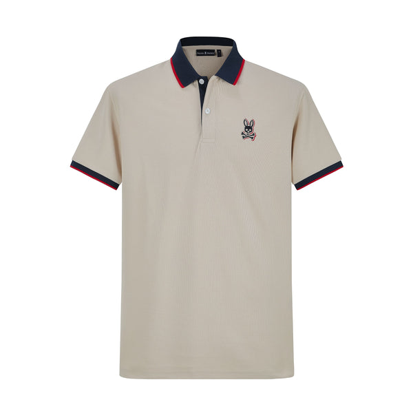 Camiseta 22341# Tipo Polo Khaki Para hombre