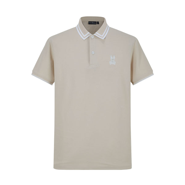 Camiseta 22361# Tipo Polo Khaki Para Hombre