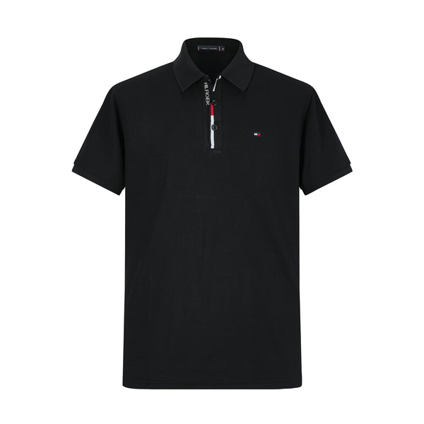 Camiseta 22384#  Tipo Polo Negra Para hombre