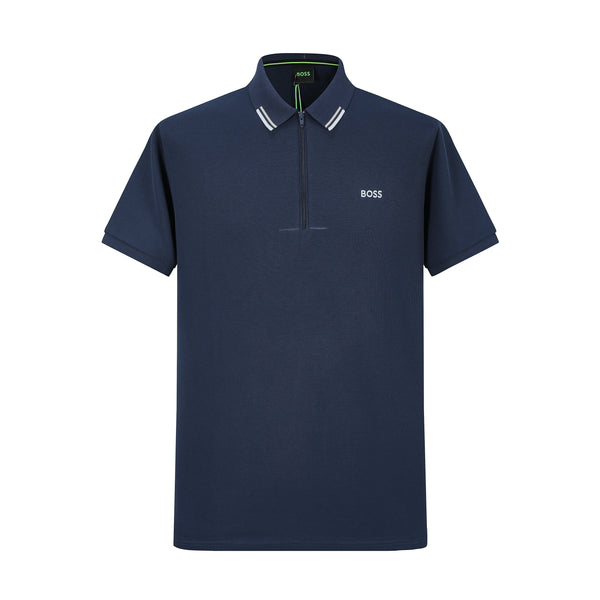 Camiseta 22362-1 Tipo Polo Azul Oscuro Para Hombre