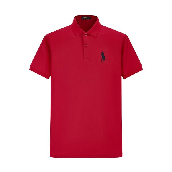 Camiseta 22552# Tipo Polo Roja Para Hombre