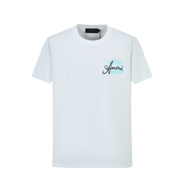 Camiseta 66638 Básica Estampada Blanca Para Hombre