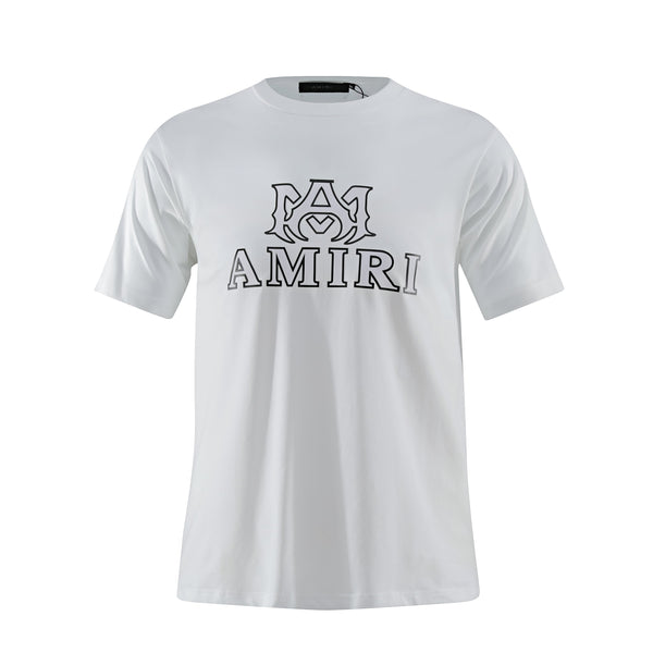 Camiseta 66636 Básica Estampada Blanca Para Hombre