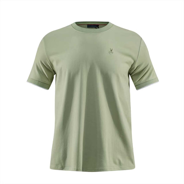 Camiseta PB-8088 Básica Verde Para Hombre