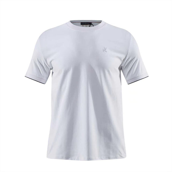 Camiseta PB-8088 Básica Blanca Para Hombre