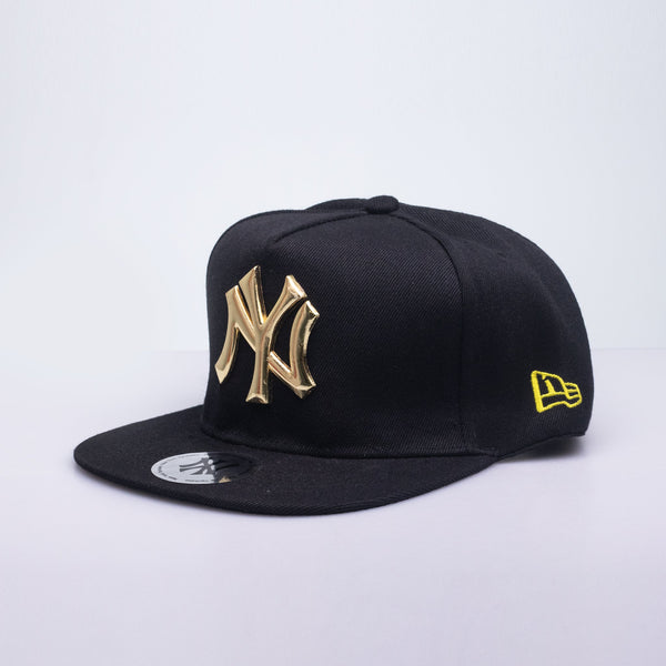 GORRA NY PLANA NEGRA