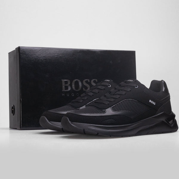 ZAPATILLA Mixed material Black Hugo Boss