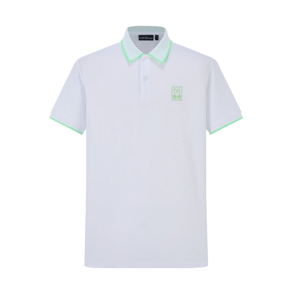 Camiseta 22344# Tipo Polo Blanca Para hombre